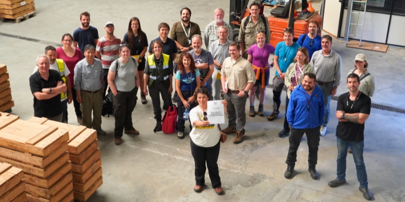 Expertos internacionales en geología visitaron Recursos Minerales de Galicia 